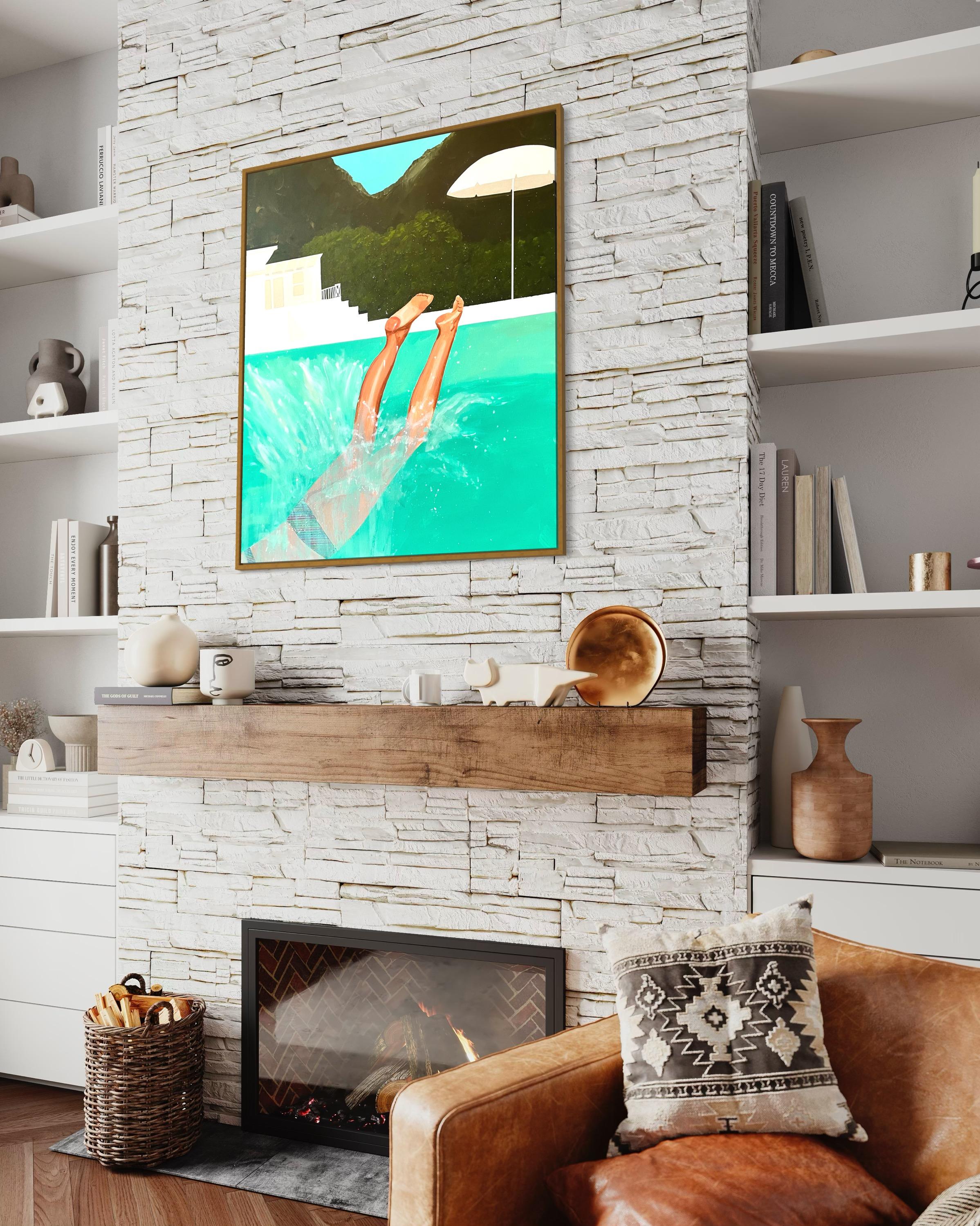 Noch ein Spritzer (Amerikanische Moderne), Painting, von Wencke Uhl