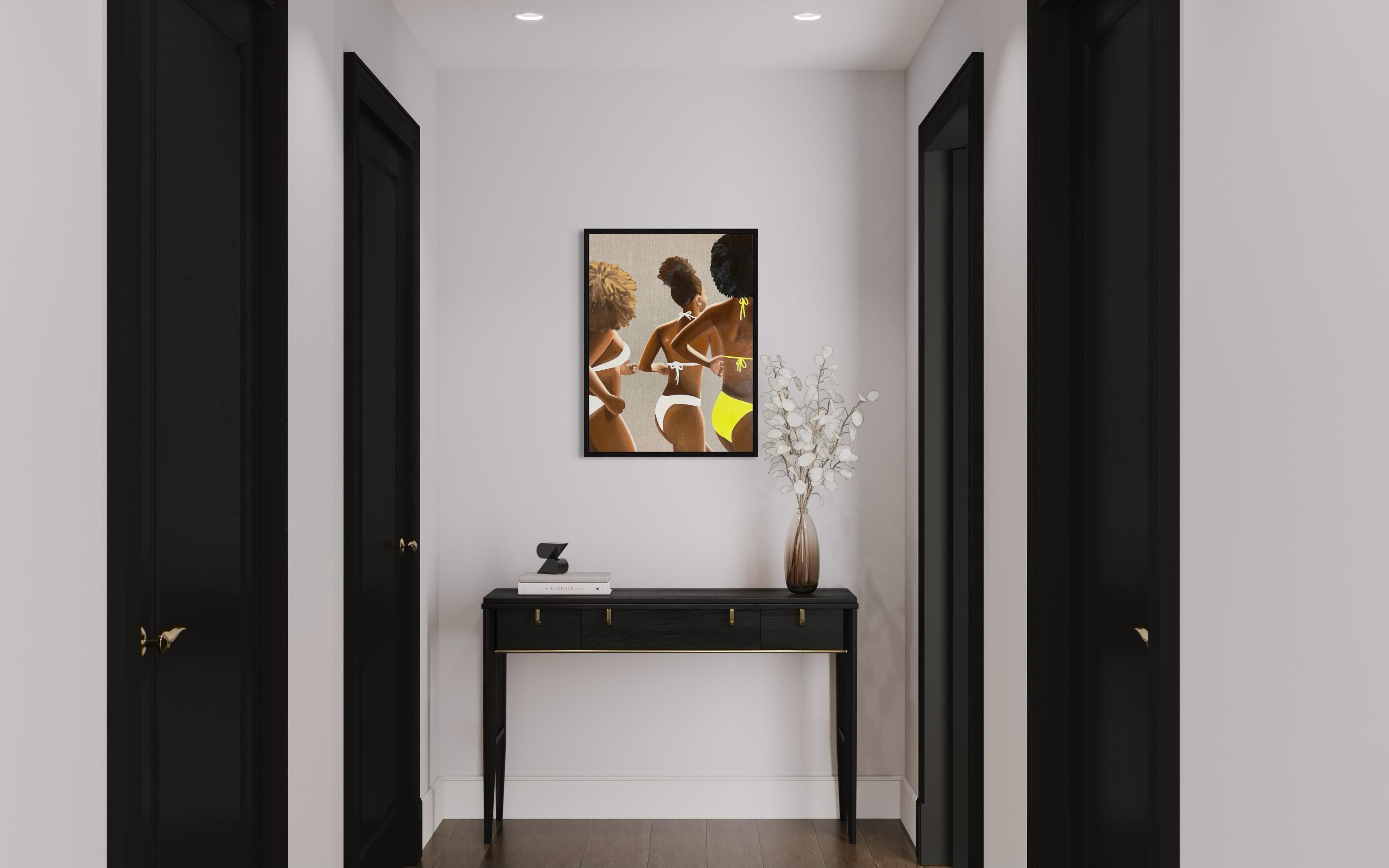 Wencke Uhl ist eine zeitgenössische figurative Malerin, die in Deutschland lebt und arbeitet.
Sie lässt sich von menschlicher Schönheit und der weiblichen Form inspirieren. Als Teenager wollte Uhl Modedesignerin werden, und ihre modebewusste