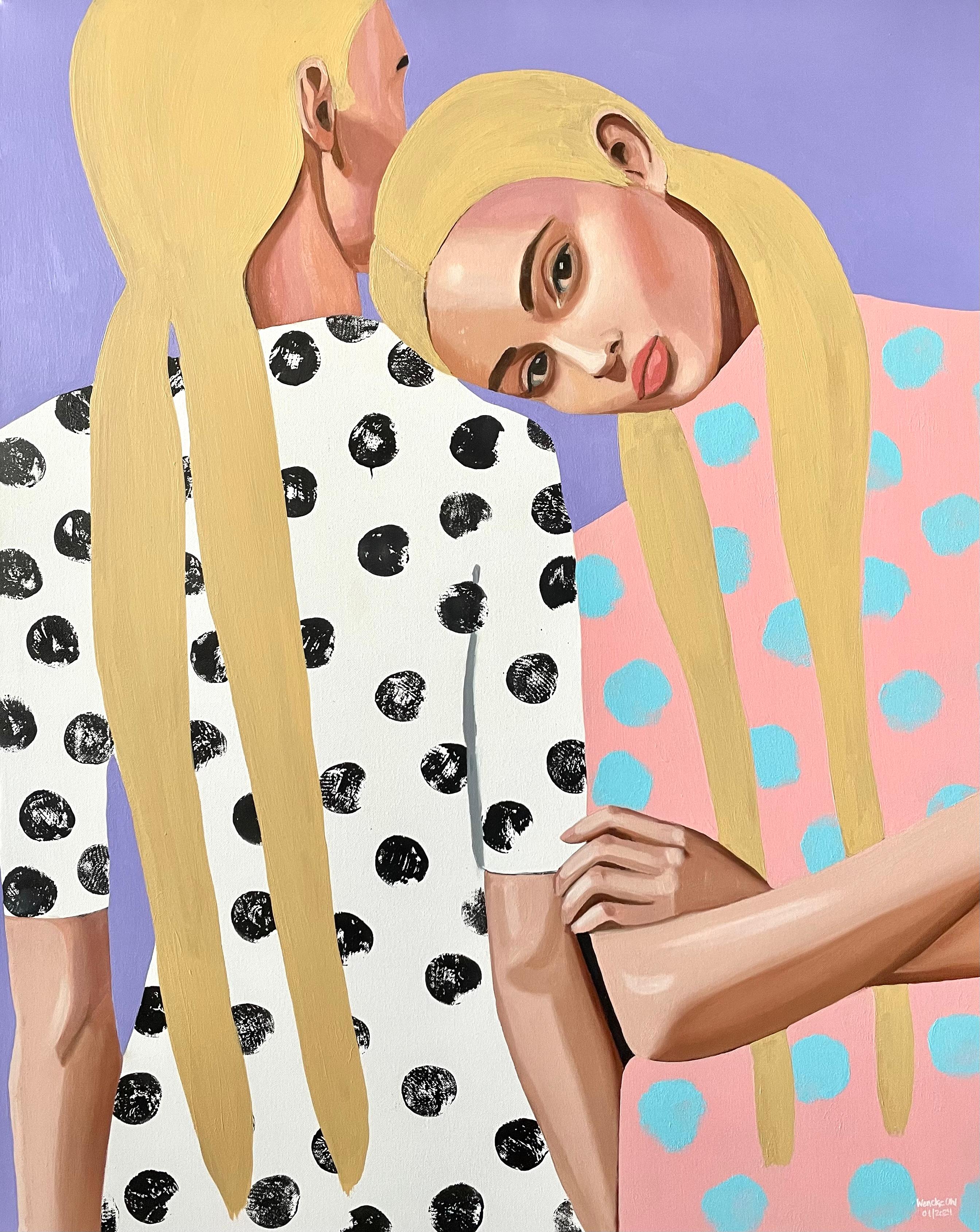 Figurative Painting Wencke Uhl - Pêches