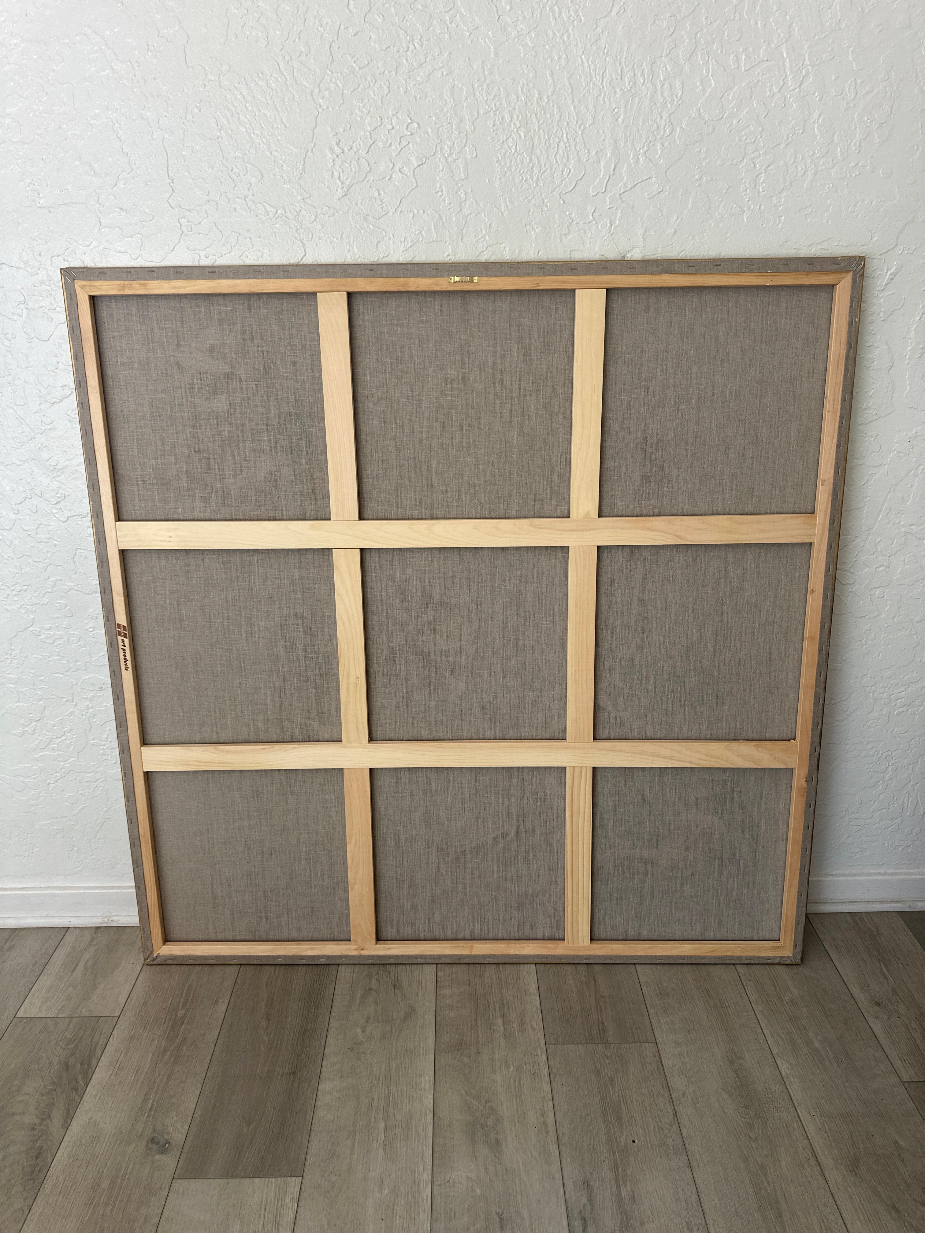 Scattered - Acryl und Öl auf Leinwand im Angebot 8