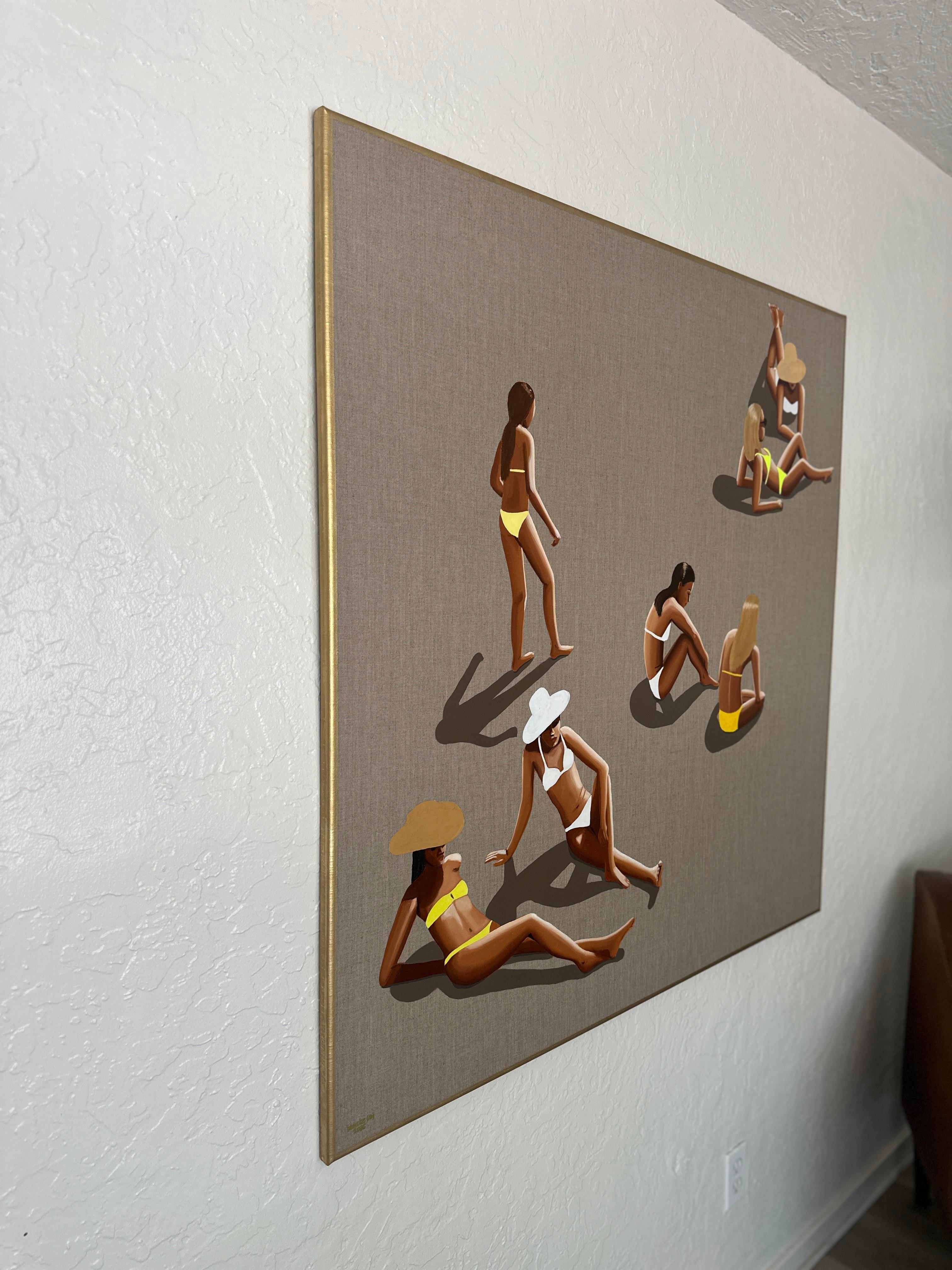 Wencke Uhl ist eine zeitgenössische figurative Malerin, die in Deutschland lebt und arbeitet.
Sie lässt sich von menschlicher Schönheit und der weiblichen Form inspirieren. Als Teenager wollte Uhl Modedesignerin werden, und ihre modebewusste