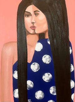 "Turn Around" -- Painting on Canvas by Wencke Uhl
