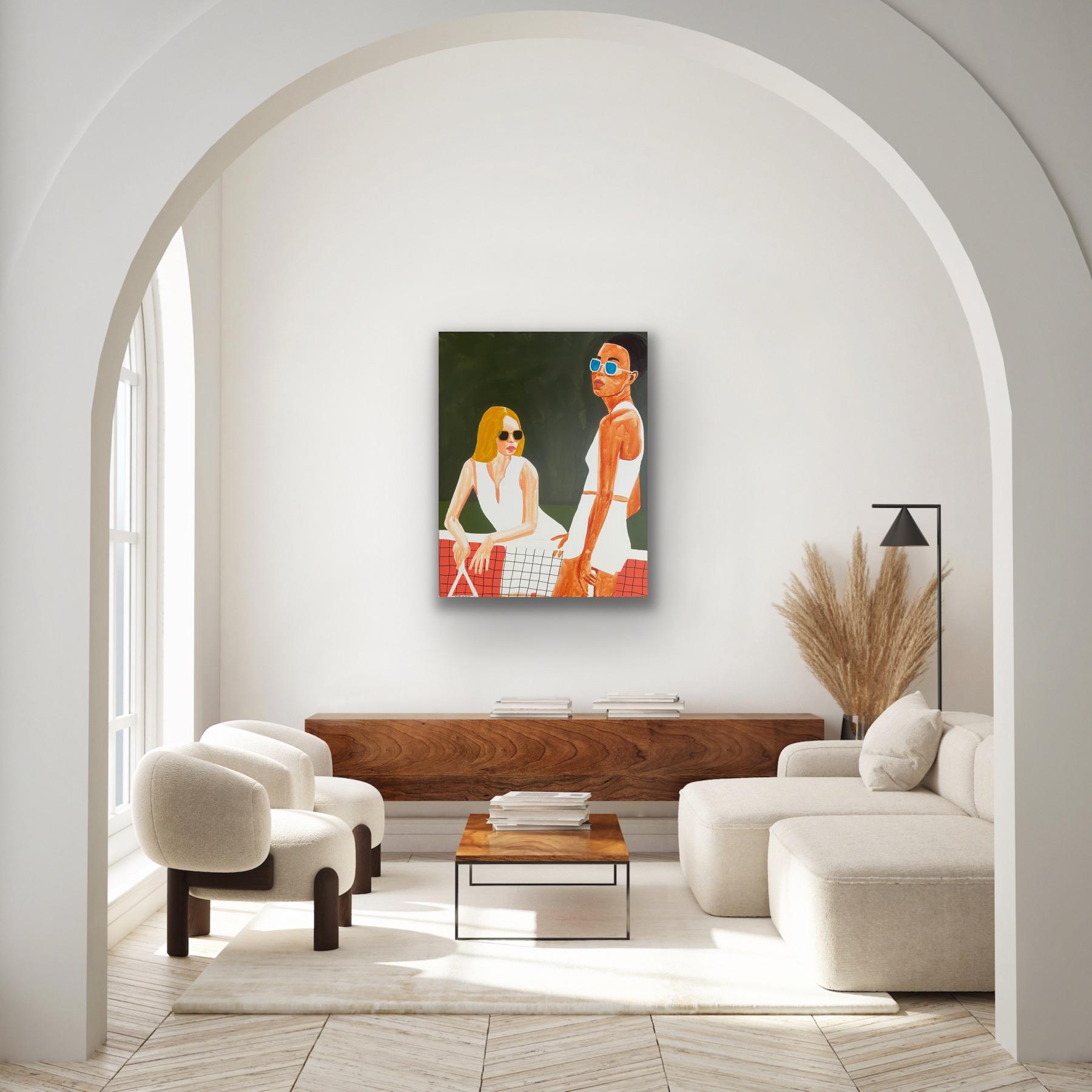 Dove sono i ragazzi? - Painting Contemporaneo di Wencke Uhl