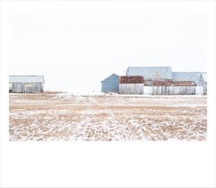Barns I- Idaho landscape photograph by Wendel Wirth