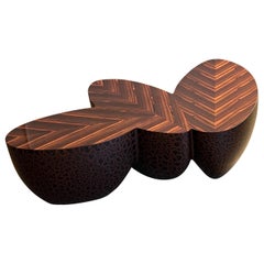 Wendell Castle 3 Pod Sizzle Coffee Table