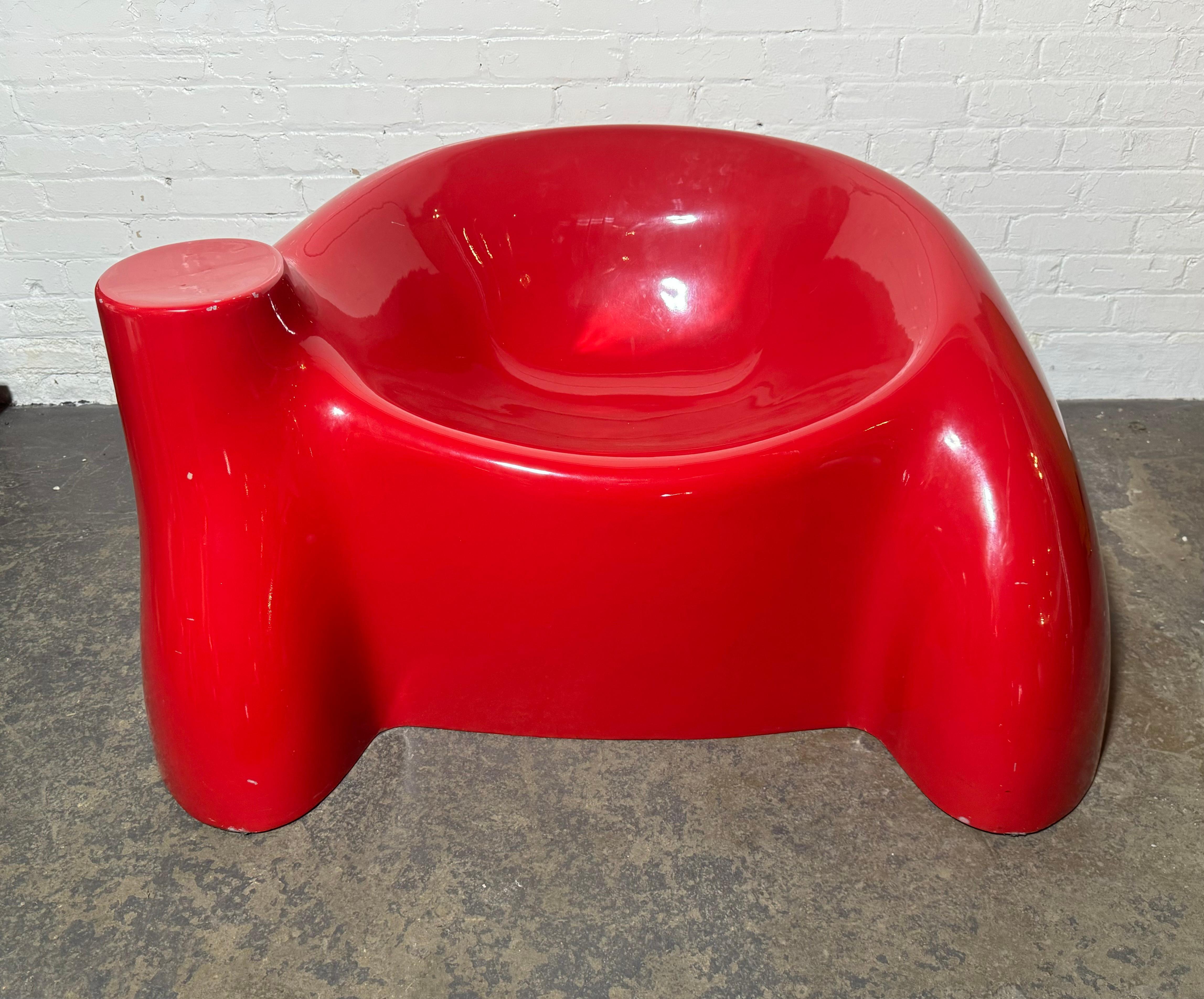 Wendell Castle Red Fiberglass 