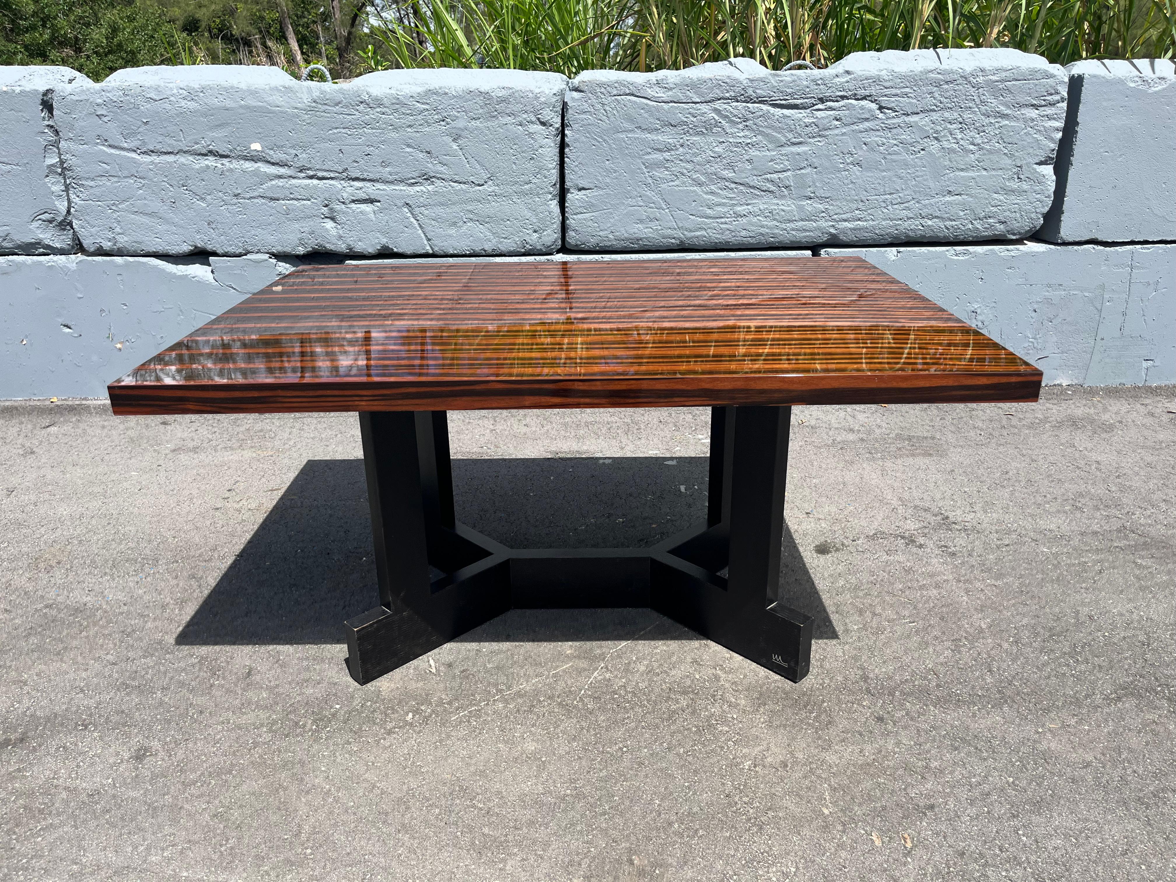 Modern Wendell Castle Collection Quad Dining Table, Desk For Sale
