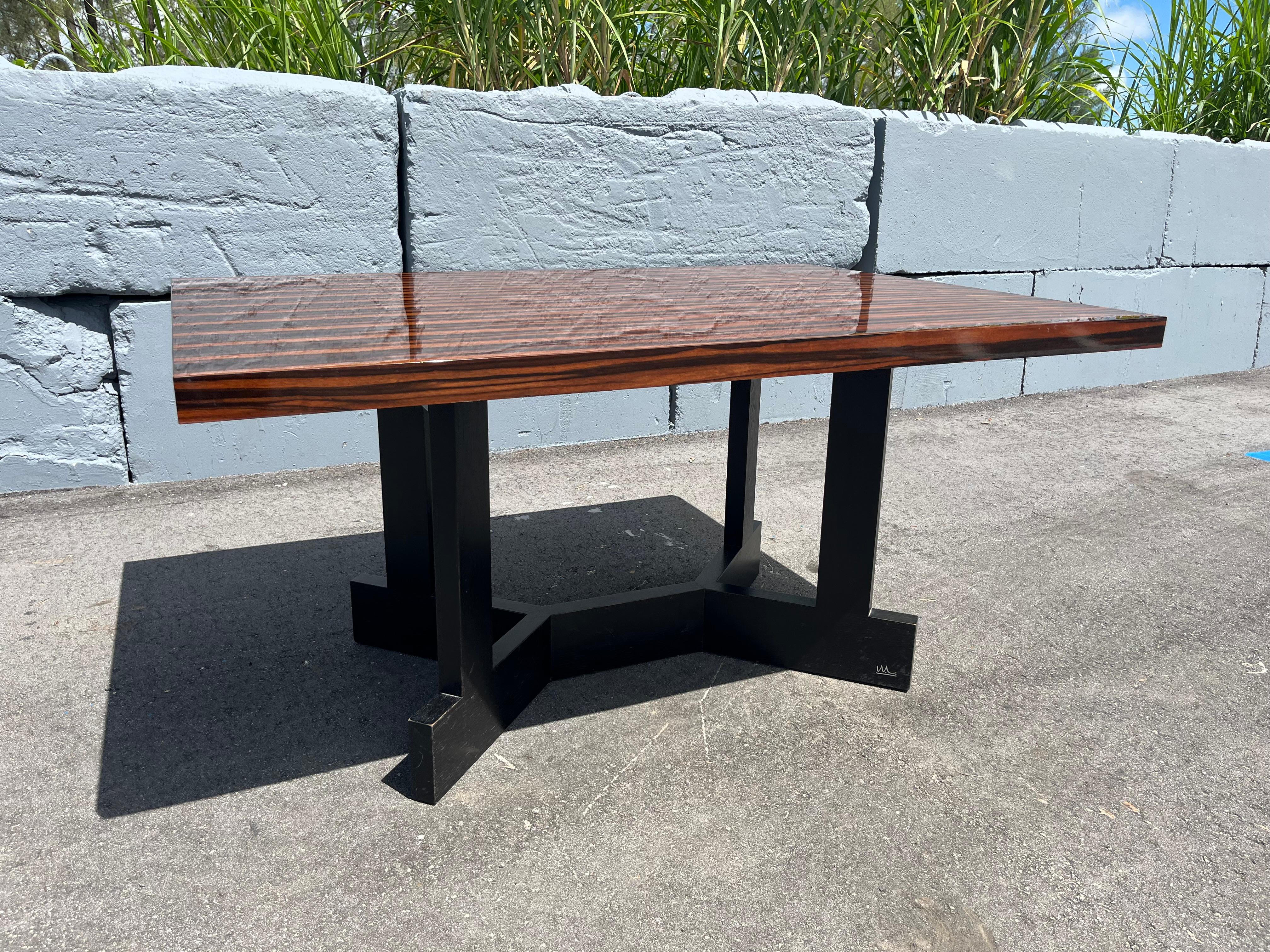 Wendell Castle Collection Quad Dining Table, Desk In Good Condition For Sale In Miami, FL