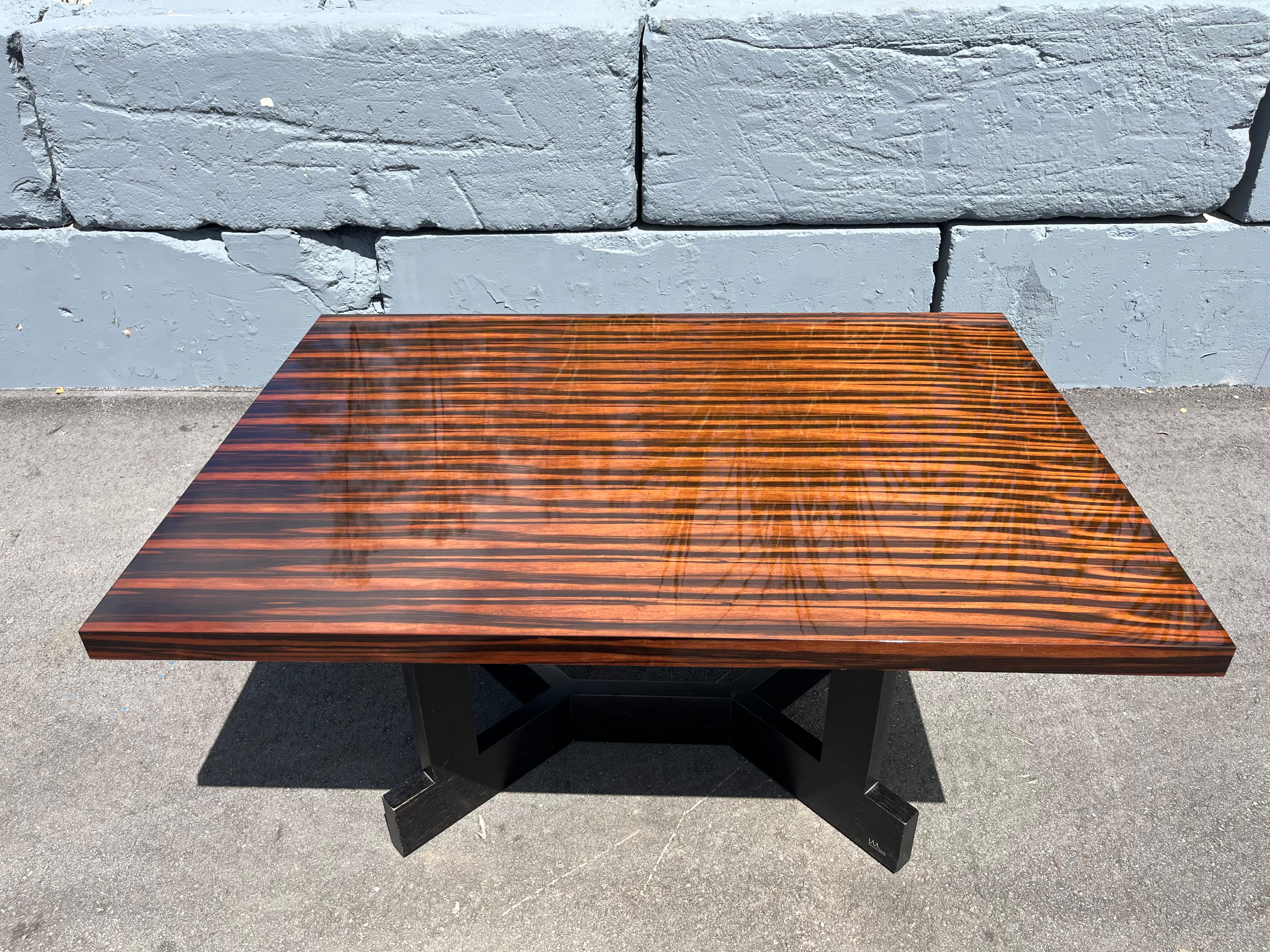 Wood Wendell Castle Collection Quad Dining Table, Desk For Sale