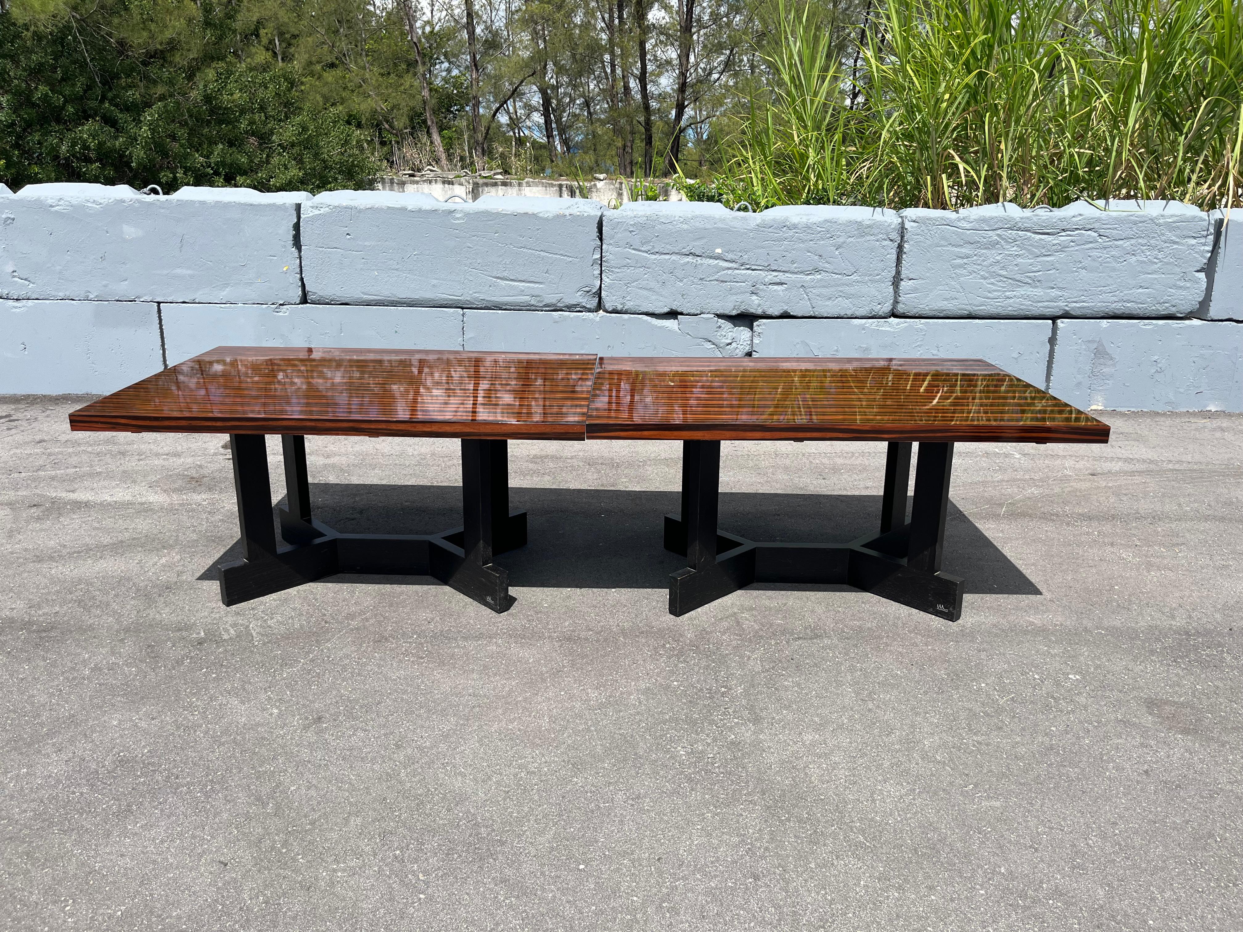Wendell Castle Collection Quad Zweiteiliger Esstisch oder Konferenztisch im Zustand „Gut“ im Angebot in Miami, FL