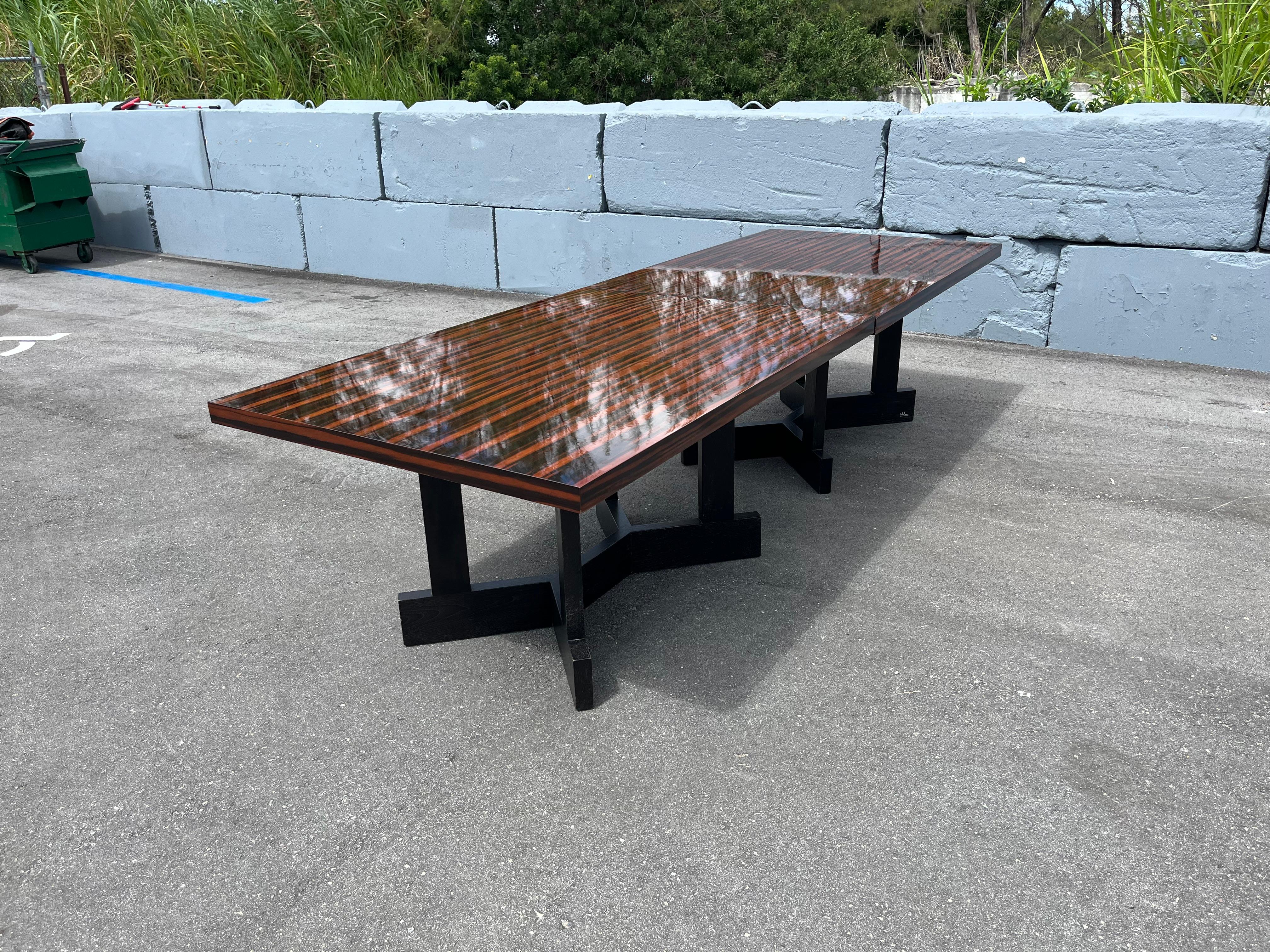 Wendell Castle Collection Quad Zweiteiliger Esstisch oder Konferenztisch (Holz) im Angebot
