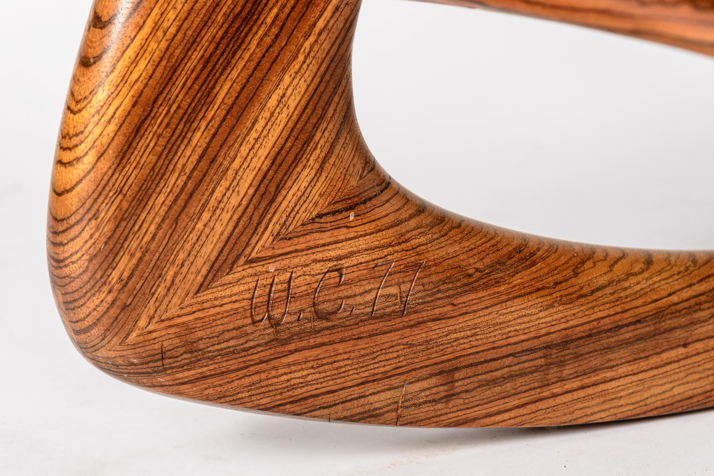 Fauteuil à bascule Wendell Castle Crescent en vente 6