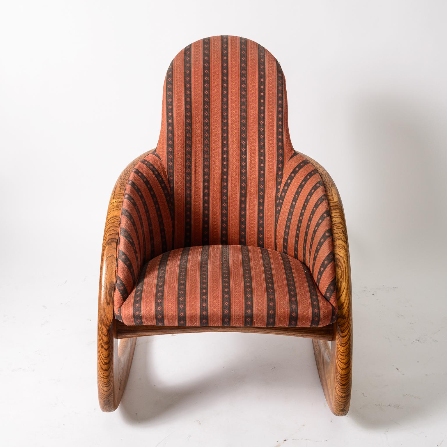 Nord-américain Fauteuil à bascule Wendell Castle Crescent en vente