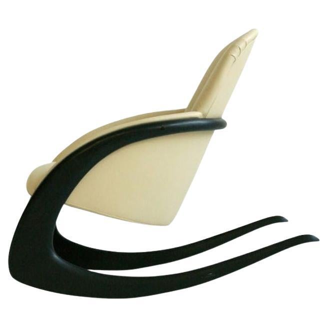 Fauteuil à bascule Wendell Castle Crescent en vente