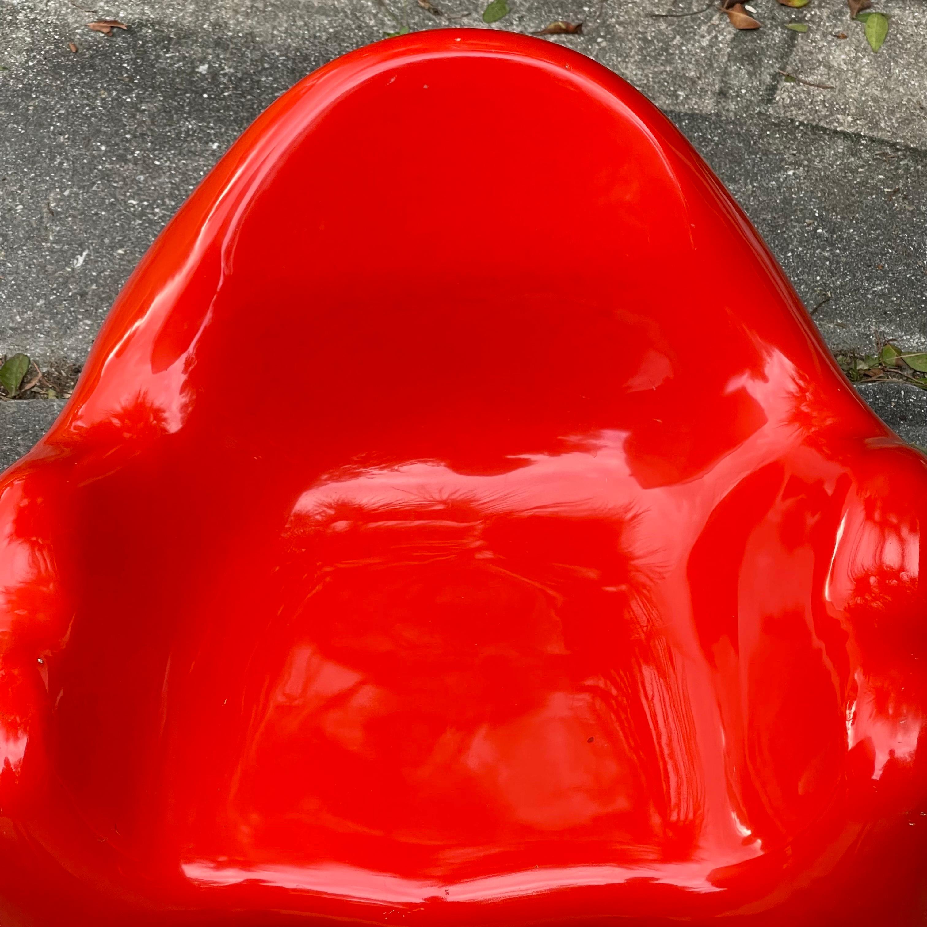 Child’s Size Wendell Castle Fiberglass Molar Chair For Sale 10
