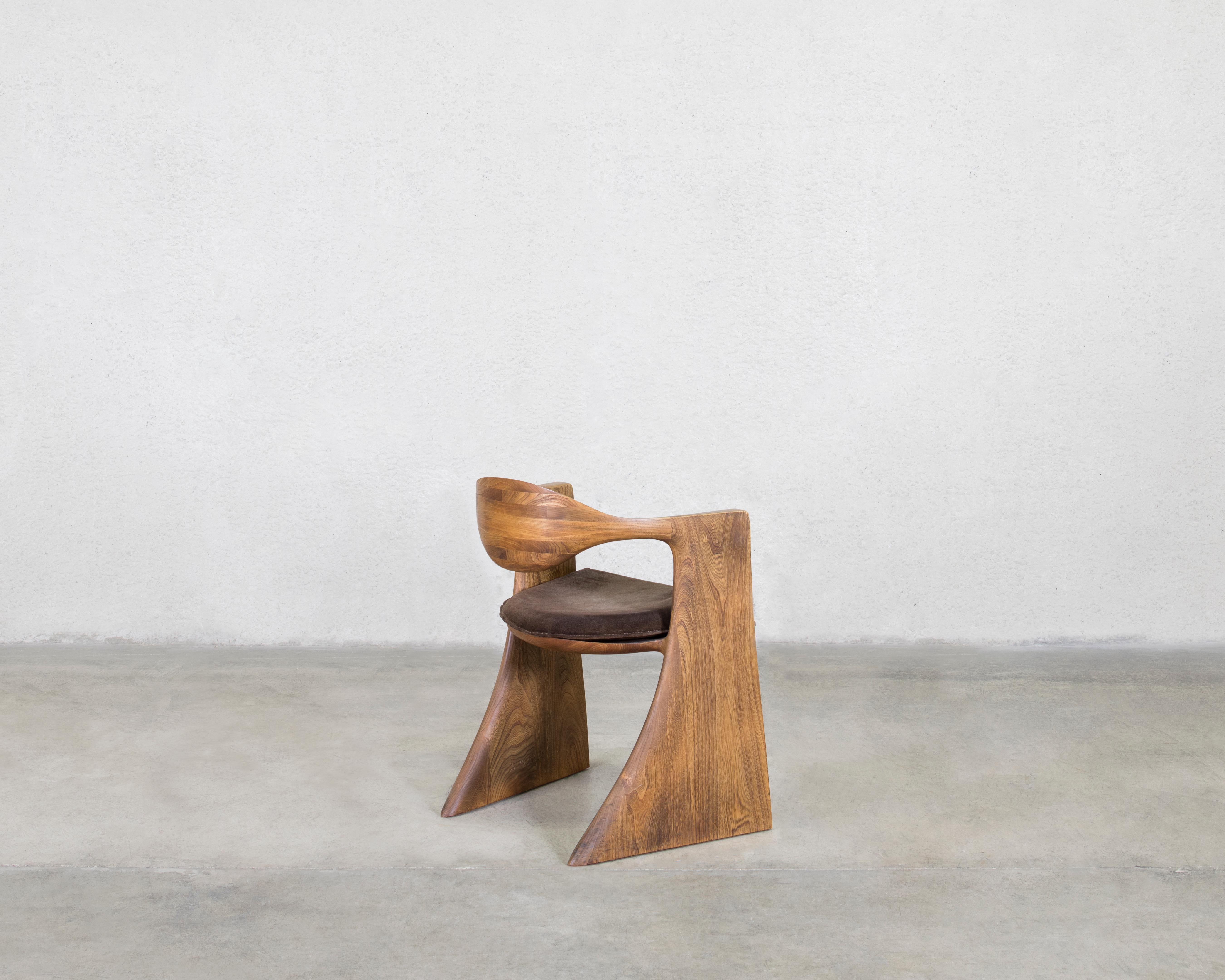 Wendell Castle, Pair of Armchairs, Walnut, 1978 1