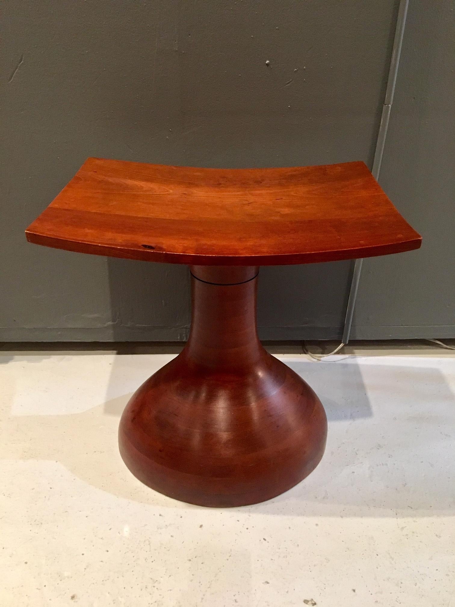 American Craftsman Wendell Castle Stack - Laminated Stool, 1963