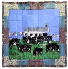 'Swing Low, Sweet Chariot' - quilt - Negro Spirituals - figurative textile