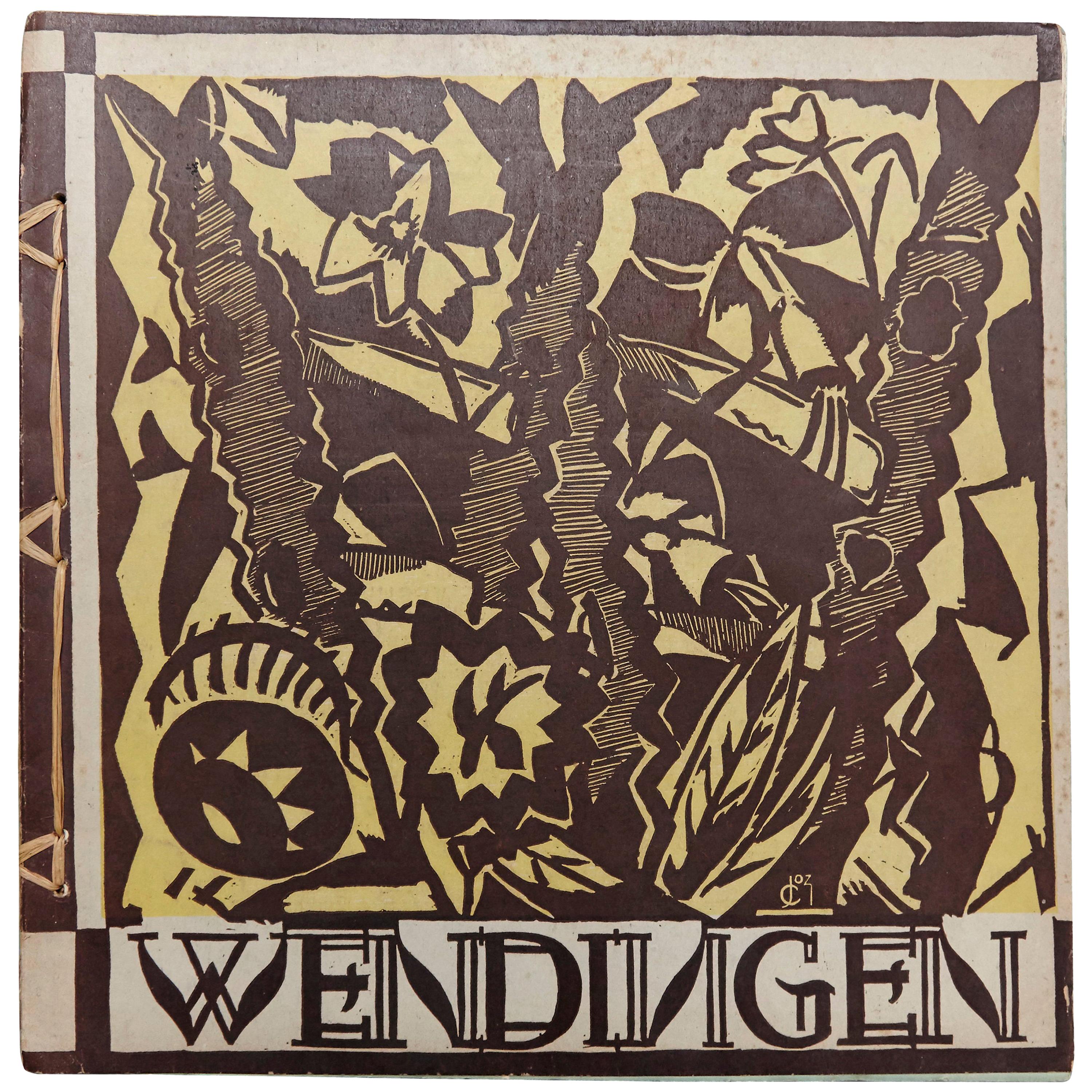 Wendingen, Issue 5, Cover by Josef Cantré, 1920 For Sale