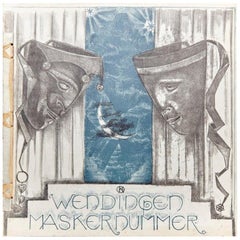 Wendingen, Issue 6 / 7, Cover by R.N. Roland Holst, 1920