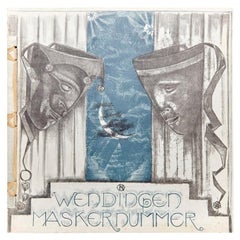 Wendingen, Issue 6 / 7, Cover by R.N. Roland Holst, 1920