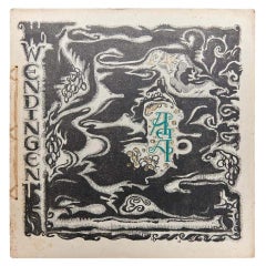 Wendingen, número 6, portada de Jaap Gidding, 1921