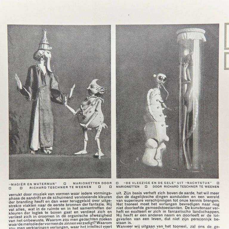 Début du 20ème siècle Wendingen, numéro 7/8, couverture de Lion Cachet, 1921 en vente