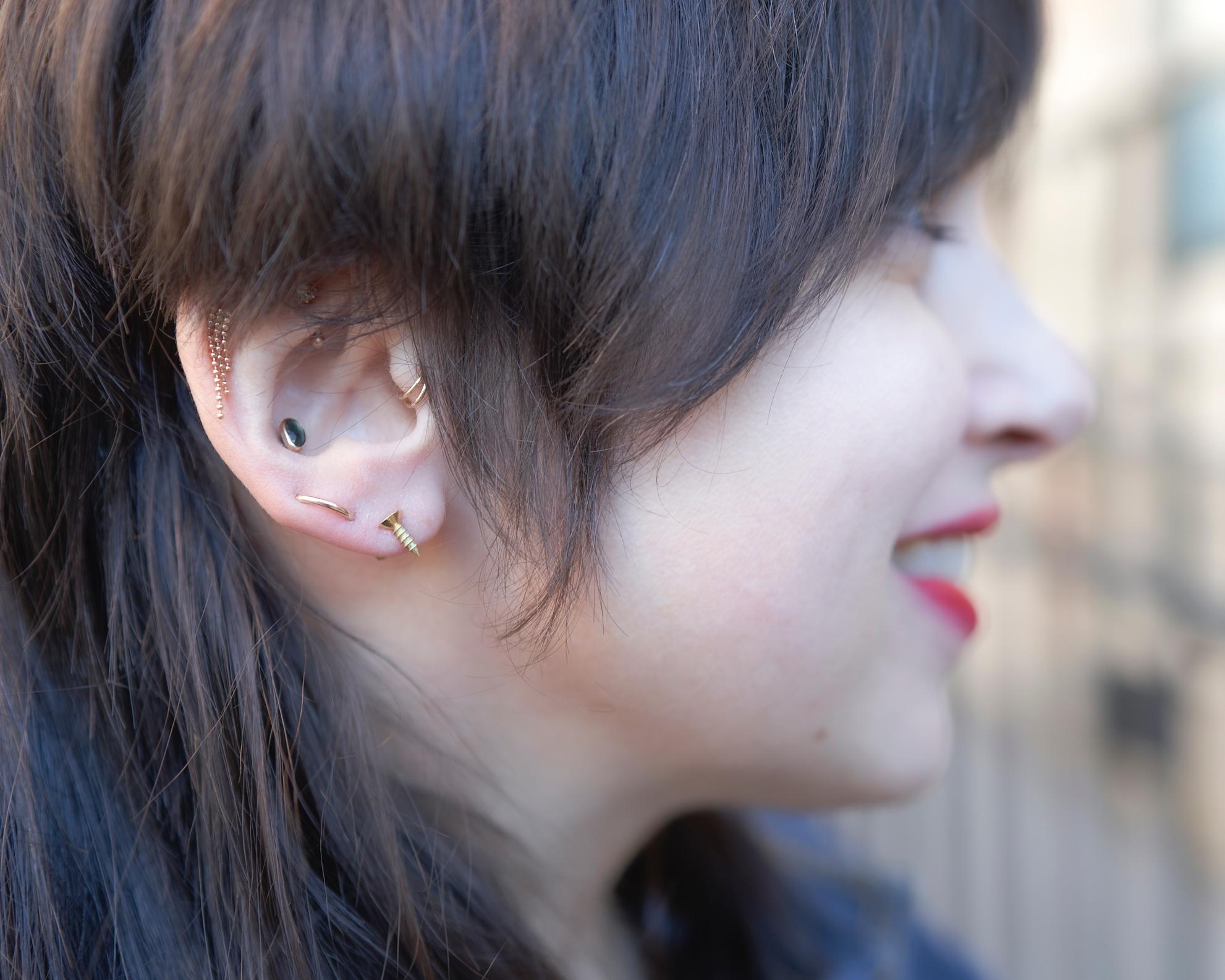wendy ear piercings