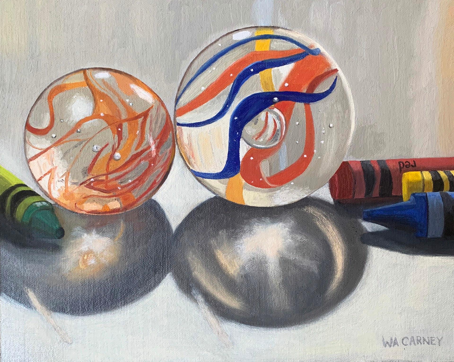 Wendy Carney Still-Life Painting - Light Diversions 2