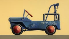 Used Blue Tow Truck (Pedal Car)