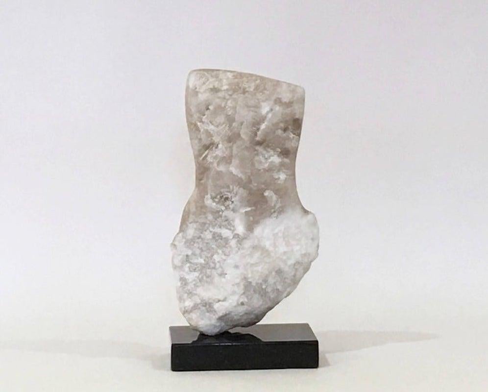 Modern Wendy Hendelman Alabaster Torso Sculpture, 2014