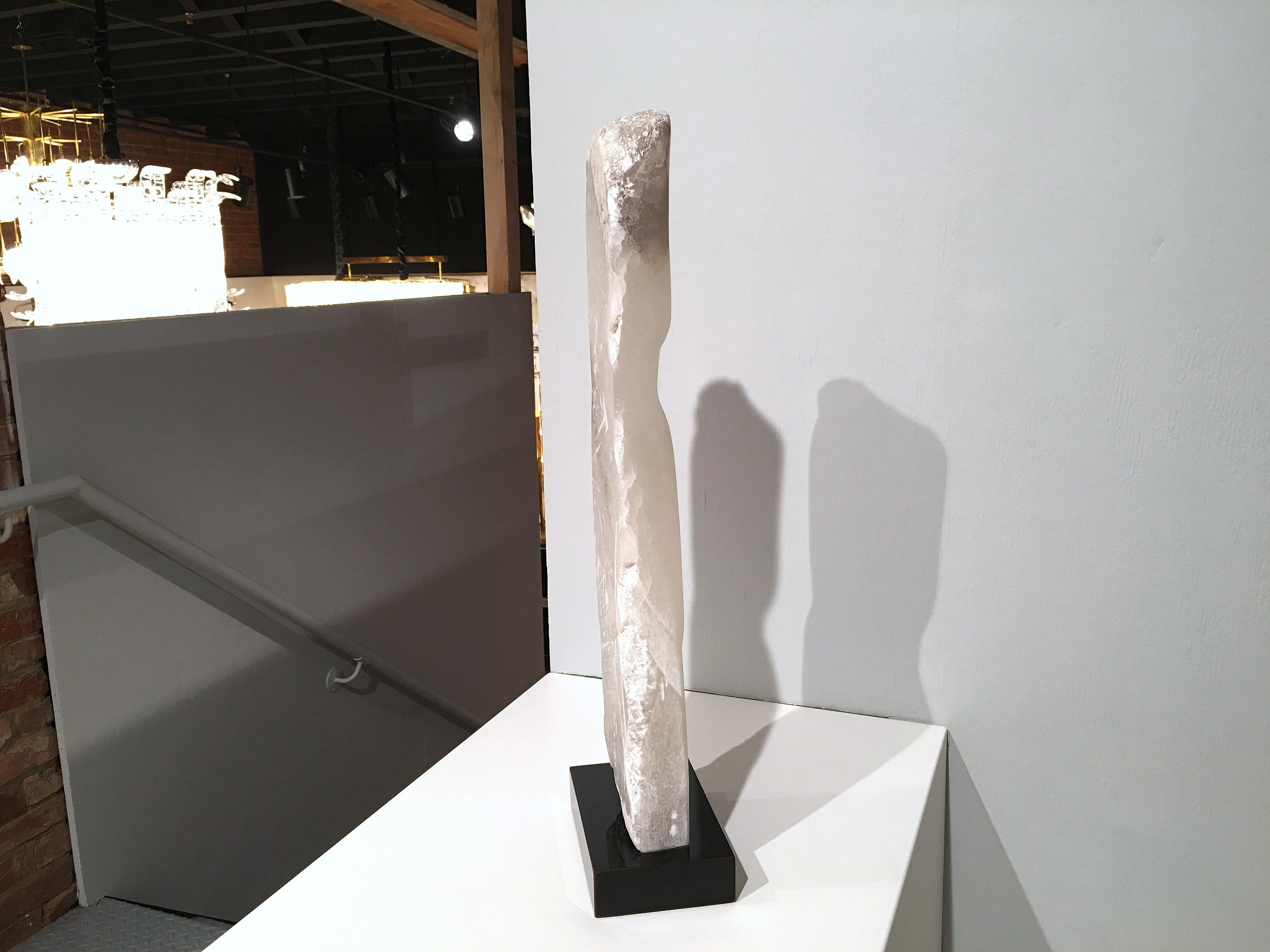 Marbre Wendy Hendelman - Sculpture de torse en marbre blanc, 2018 en vente