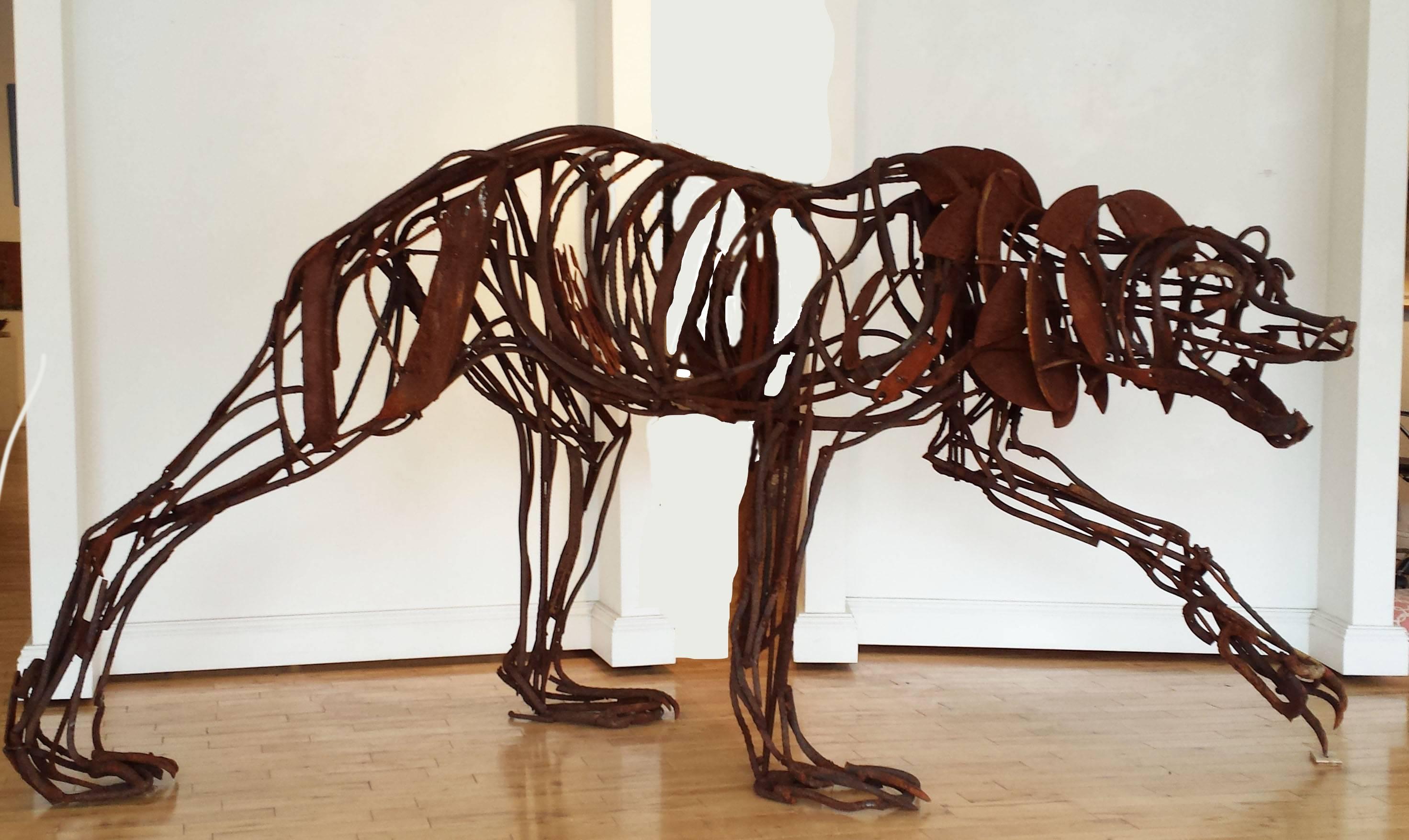 Wendy Klemperer Figurative Sculpture - Grand Bear