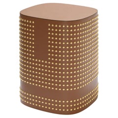 Tabouret en cuir Wendy