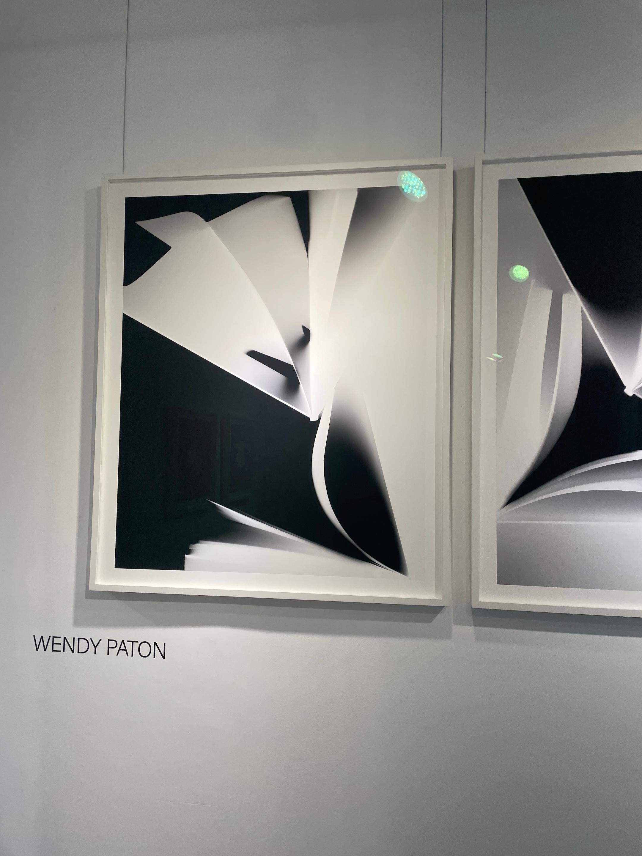Wendy Paton Black and White Photograph - PHOTOGRAMS LITERARY UNITITLED 46