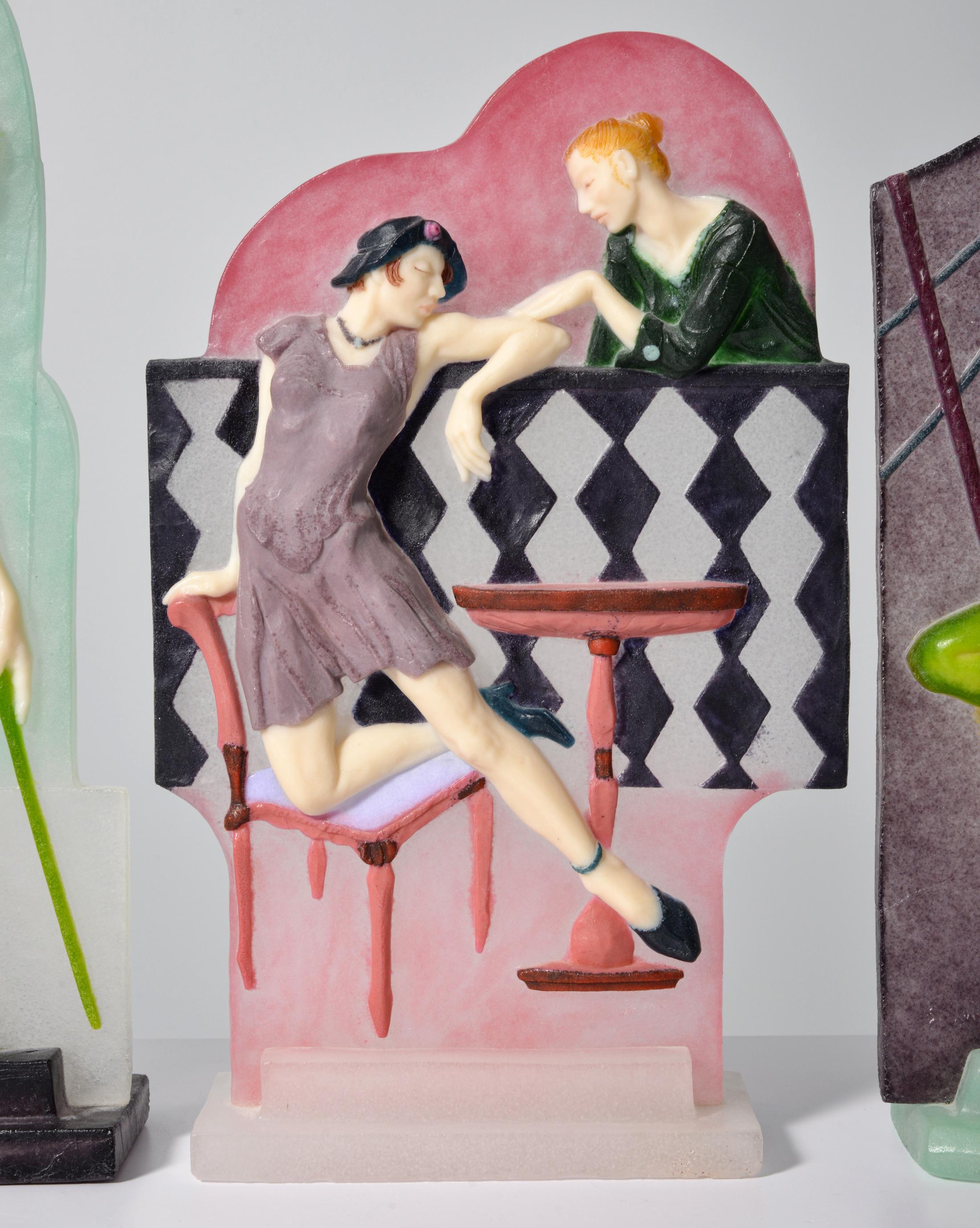 Wendy Saxon Brown Sculptures, Habatat Galleries, Priced Each For Sale 3