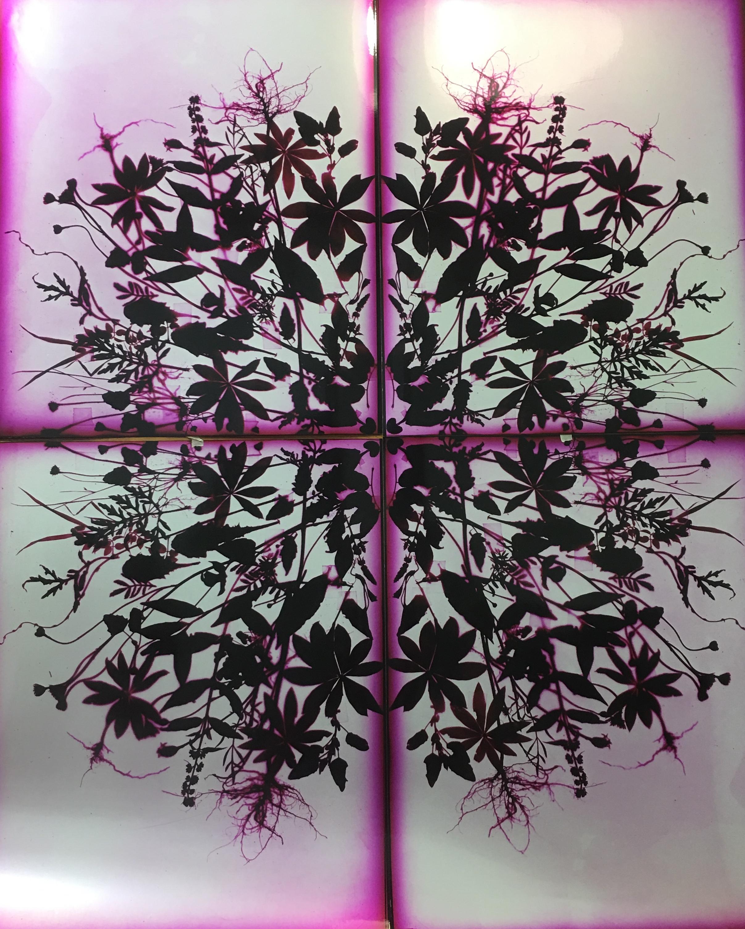 Remedy Weekend (Pink) metallic paper - Art by Wendy Small