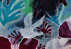 Bewitching Pool, Painting, Acrylic on Canvas