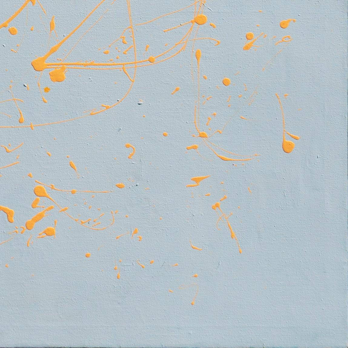 Biomorfo astratto, azzurro e oro', Mills College, Seattle, Shoji Hamada in vendita 2