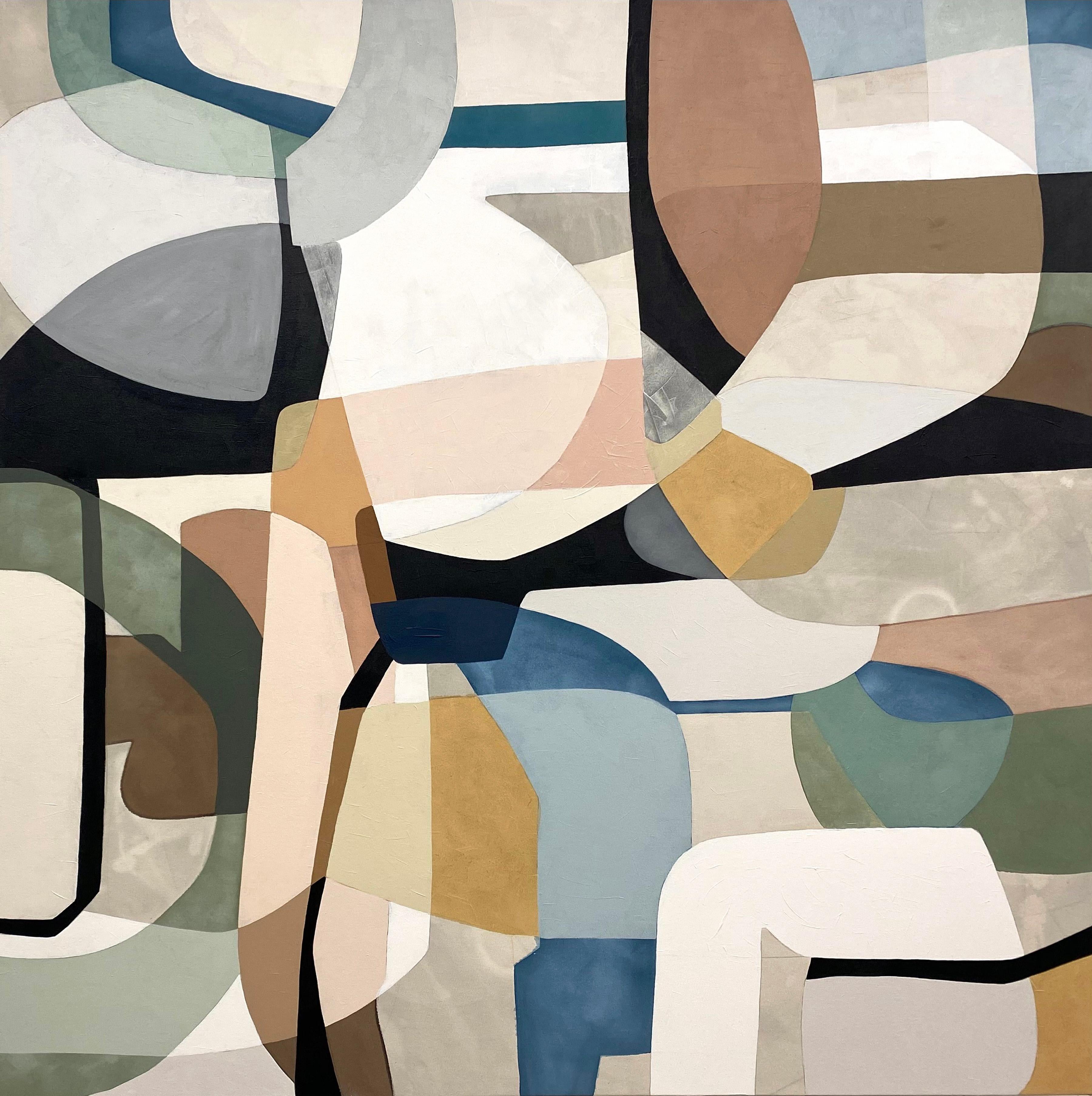 Abstract Painting de Wendy Westlake - Sentada bonita 2