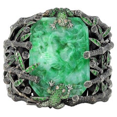 Tsavorite Cuff Bracelets