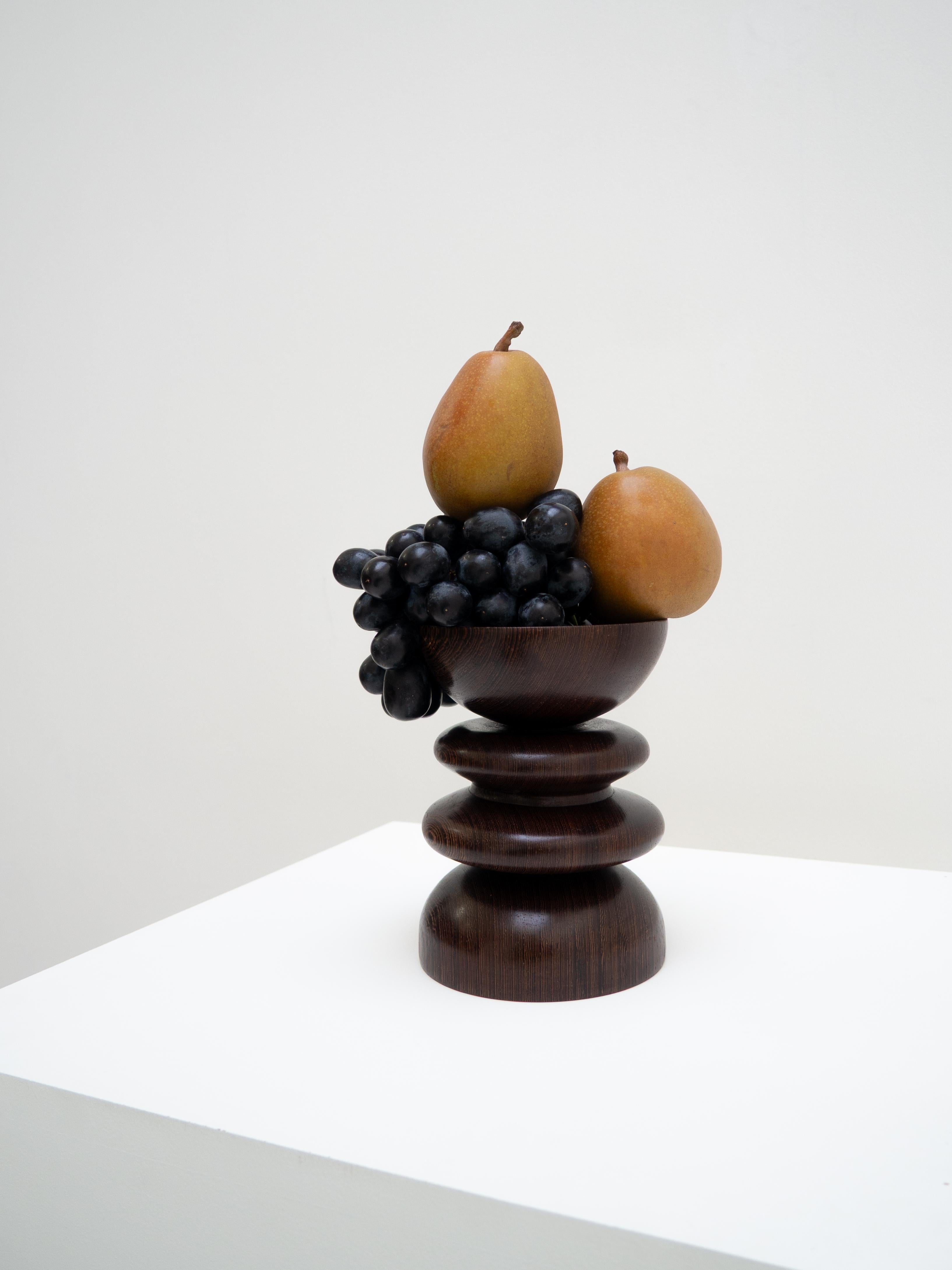 Wenge bowl - One of a kind In New Condition For Sale In MARSEILLE, FR
