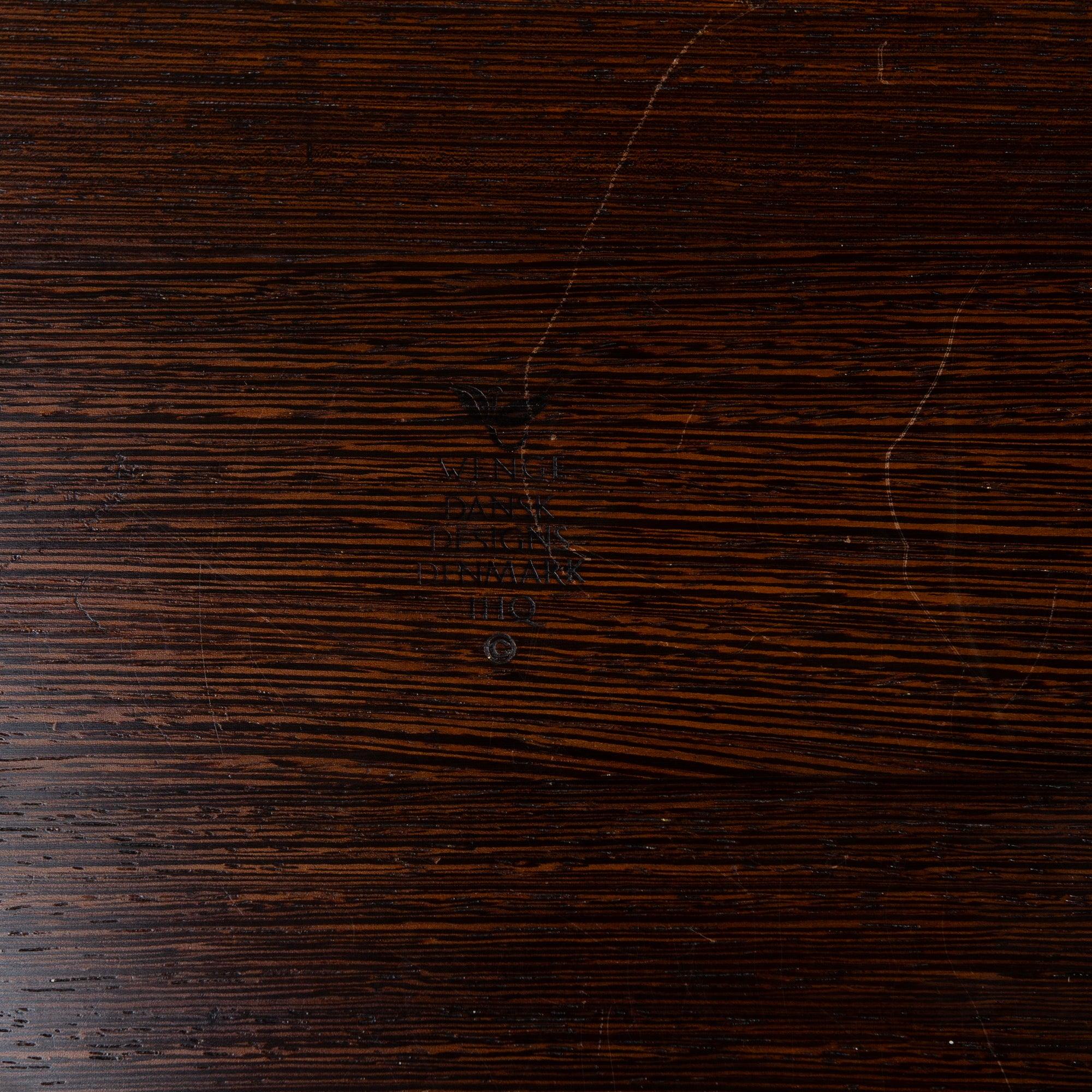 Danish Wenge Centerpiece by Jens H. Quistgaard for Dansk Designs, 1960s For Sale