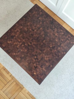 Mesa de centro de wengé de Dieter Waeckerlin - Suiza Años 60