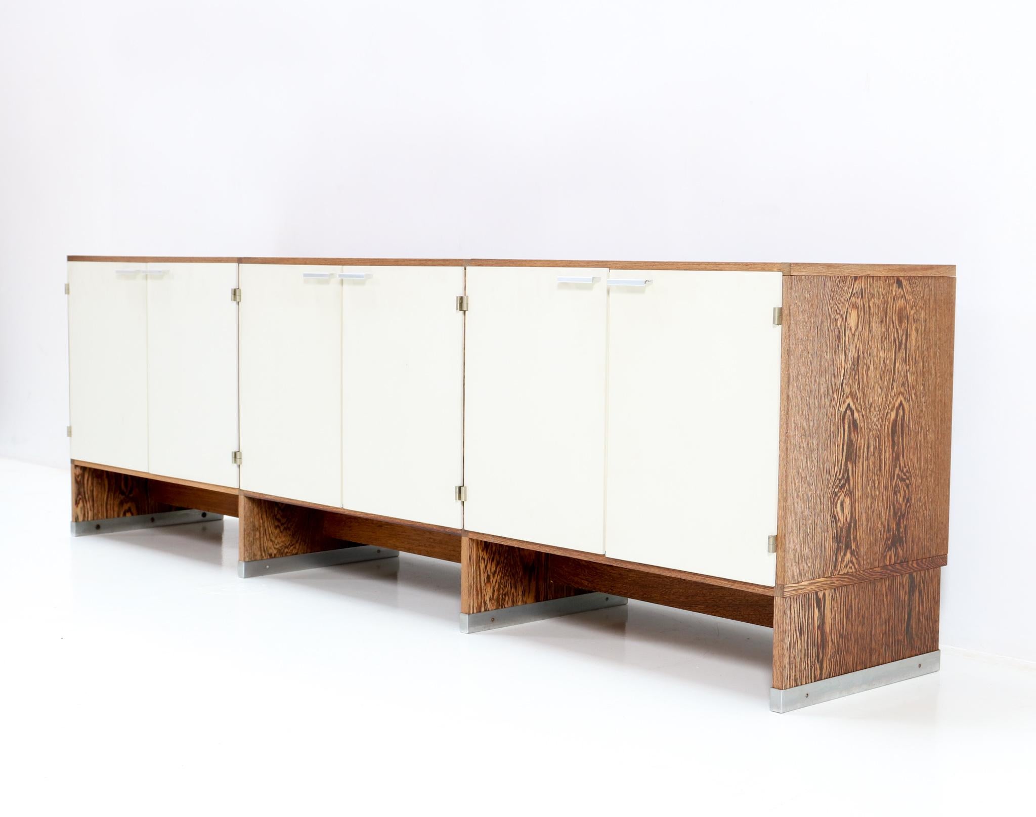Wengé Mid-Century Modern Credenza or Sideboard by Cees Braakman for Pastoe, 1964 In Good Condition In Amsterdam, NL