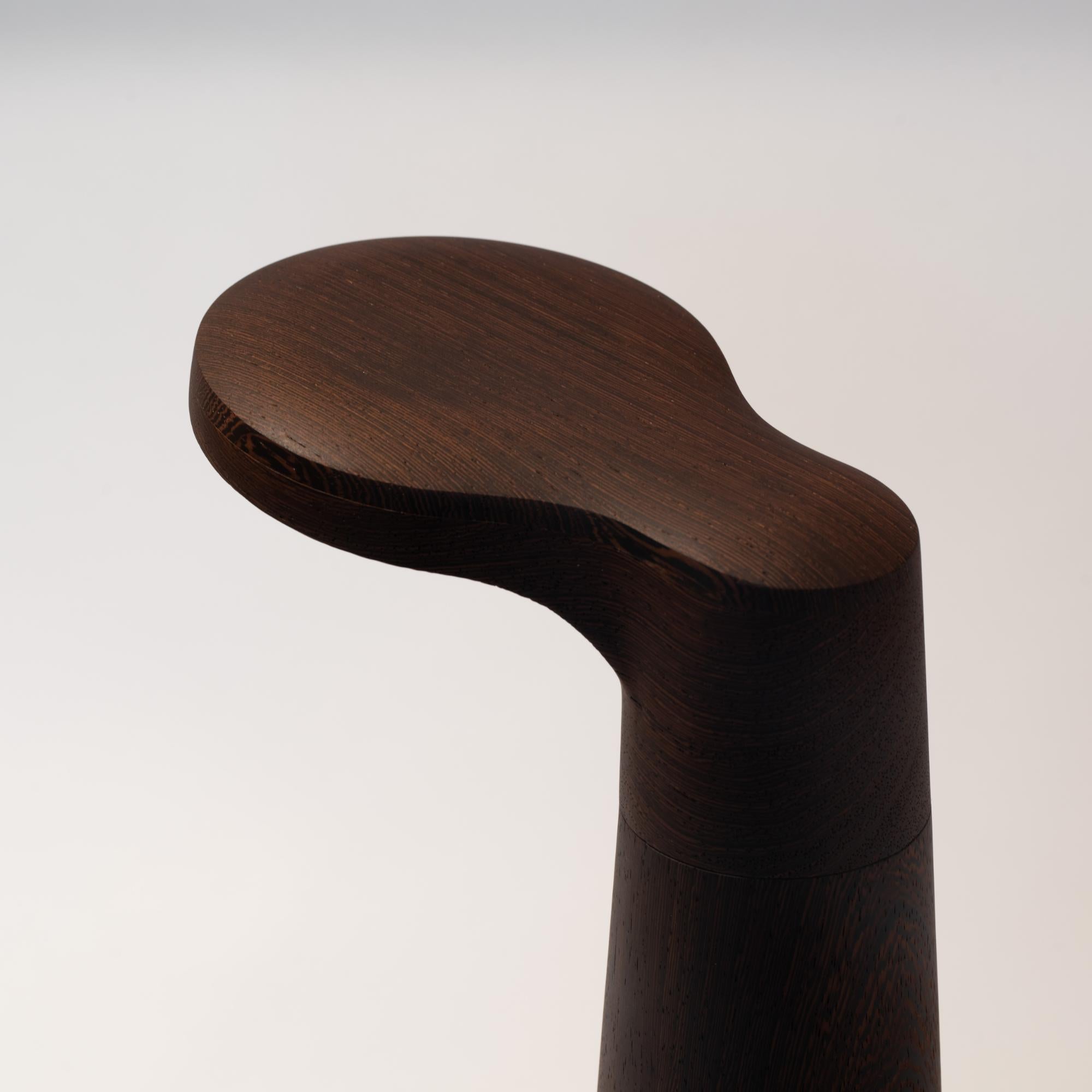 Italian Wengè Wood, Studio Light by Isato Prugger For Sale