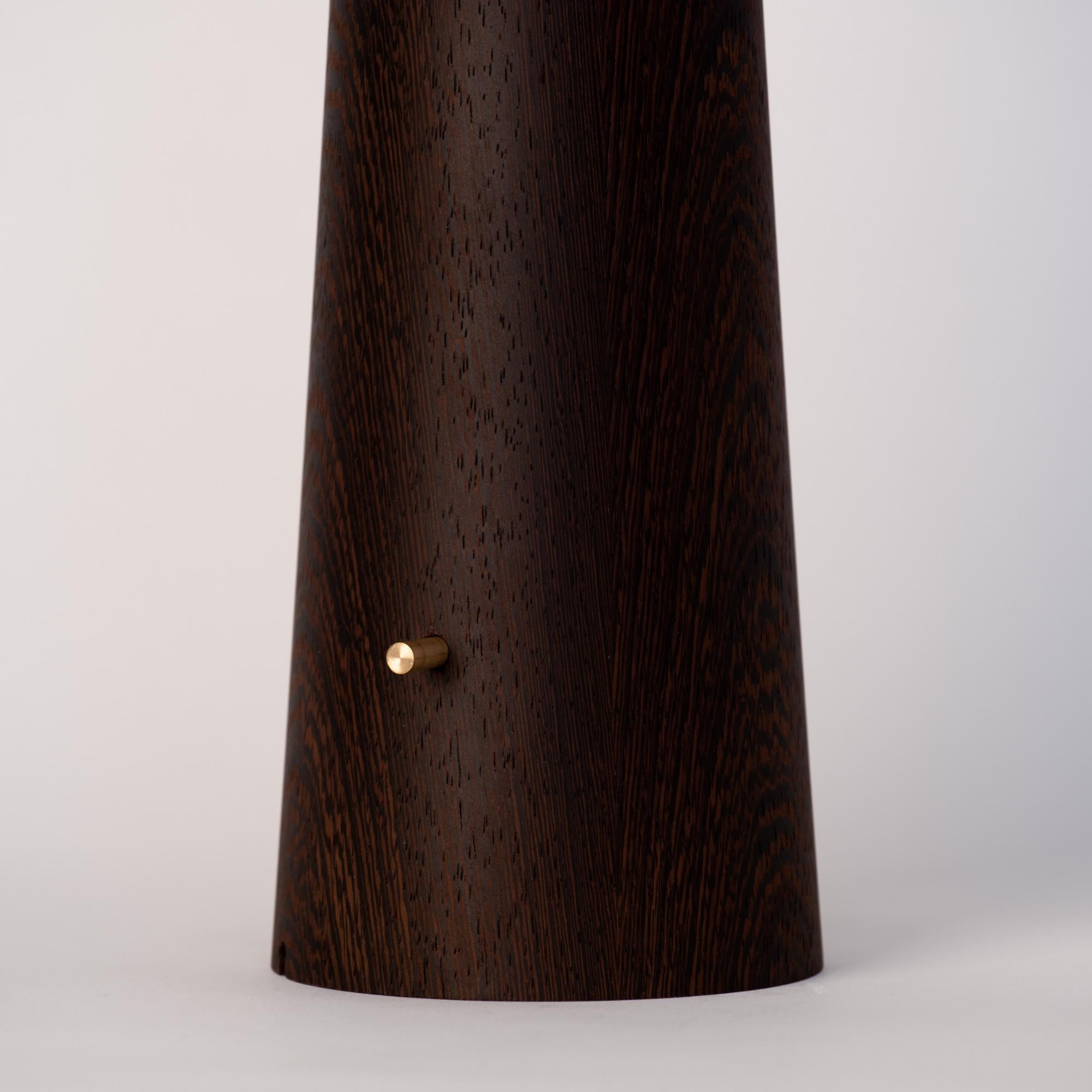 Wengè Wood, Studio Light by Isato Prugger In New Condition For Sale In Geneve, CH