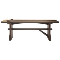Wenge Wooden Modern Dining Table Fratino Designed by Antonio Aricò