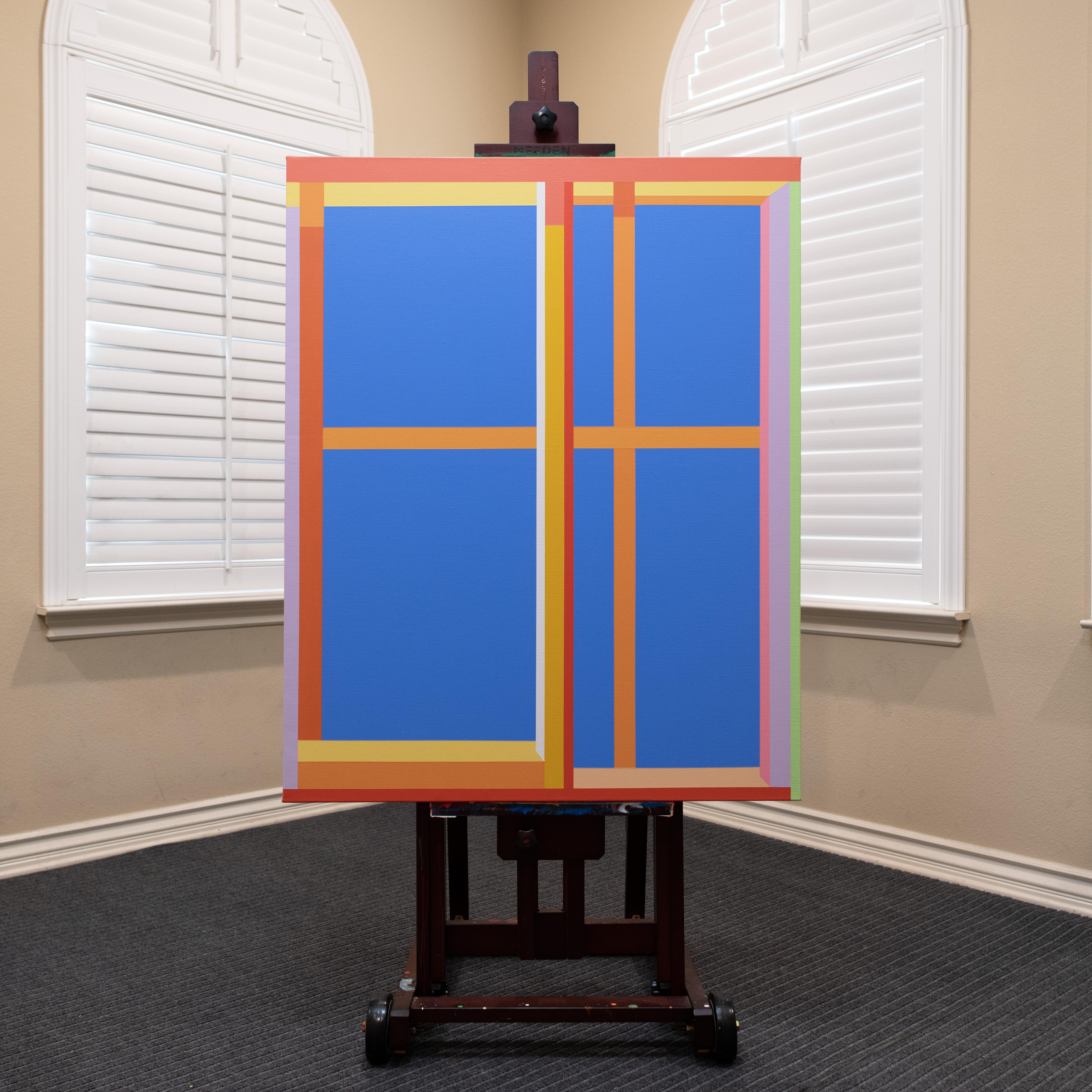 <p>Artist Comments<br>Artist Wenjie Jin displays a minimalist formation of a modern window. 