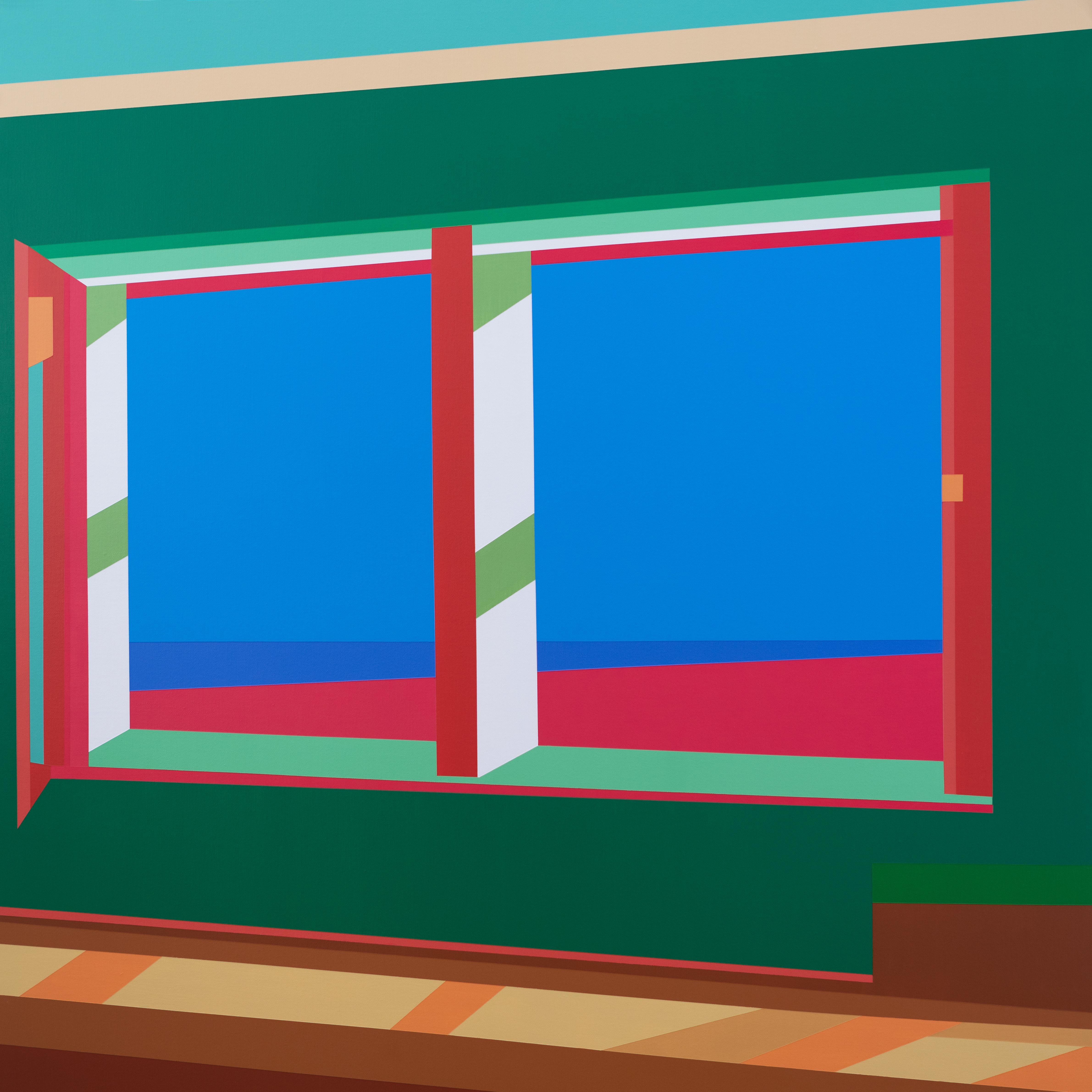 Wenjie Jin Interior Painting - Window3, Original Painting